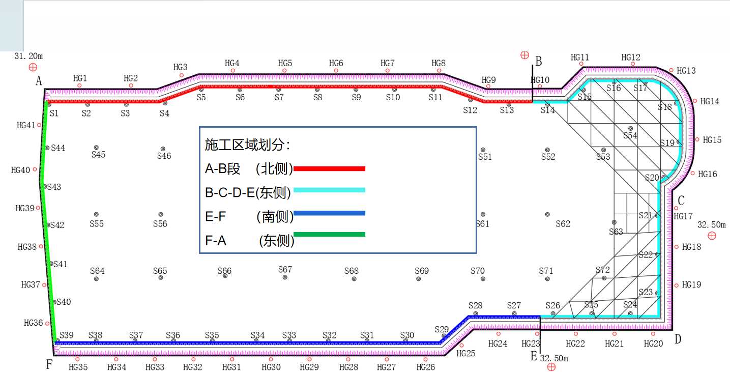 宿迁宿城区基坑支护设计
